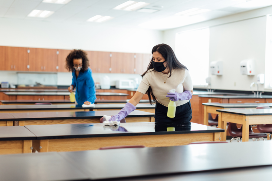 HCI. Expert Strategies for Educational Facility Cleaning
